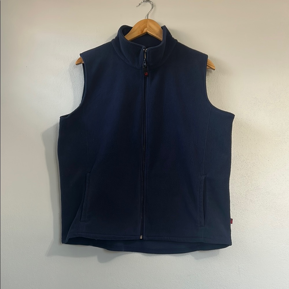 Woolrich Women's Navy Fleece Vest